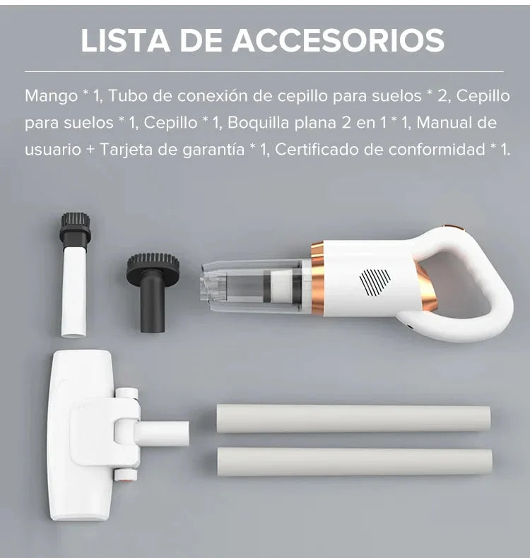 COMBO ASPIRADORA INALAMBRICA 3 EN 1 DE LUJO + REMOVEDOR DE MOTAS ELECTRICO + REGALO EXCLUSIVO